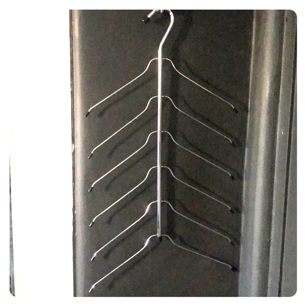 Container Store, 6 in 1 Tiered Hanger (set of 4)